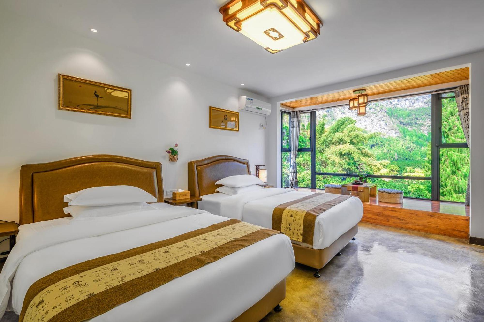 Leisure Courtyard Hotel Yangshuo-Free Shuttle Bus To Yangshuo Station Stay 2 Nights One Way Exterior foto