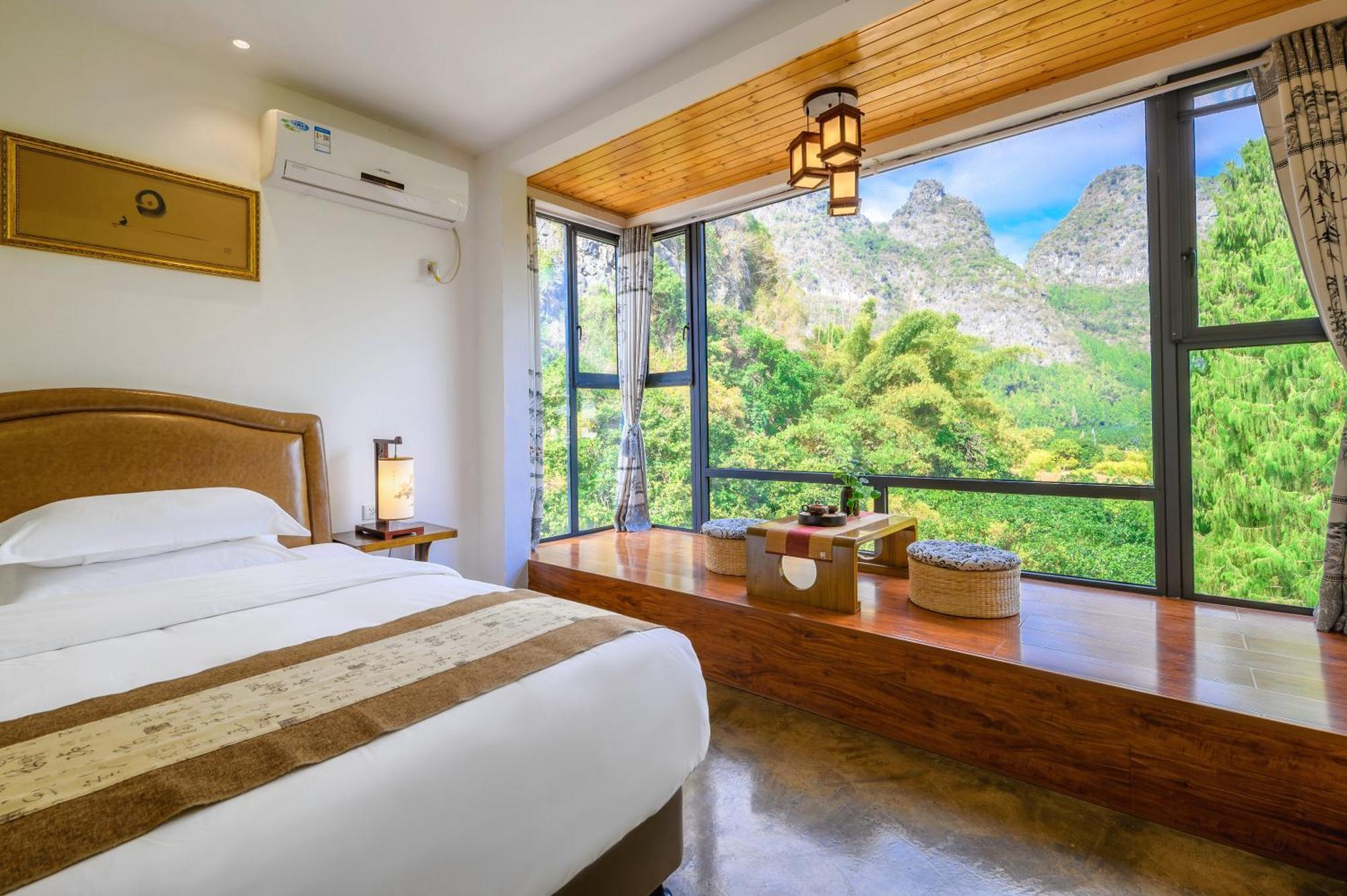 Leisure Courtyard Hotel Yangshuo-Free Shuttle Bus To Yangshuo Station Stay 2 Nights One Way Exterior foto