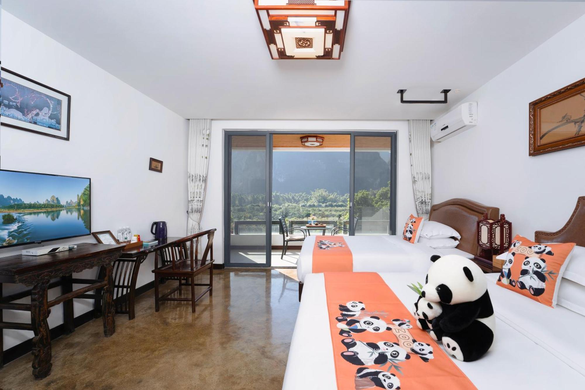 Leisure Courtyard Hotel Yangshuo-Free Shuttle Bus To Yangshuo Station Stay 2 Nights One Way Exterior foto