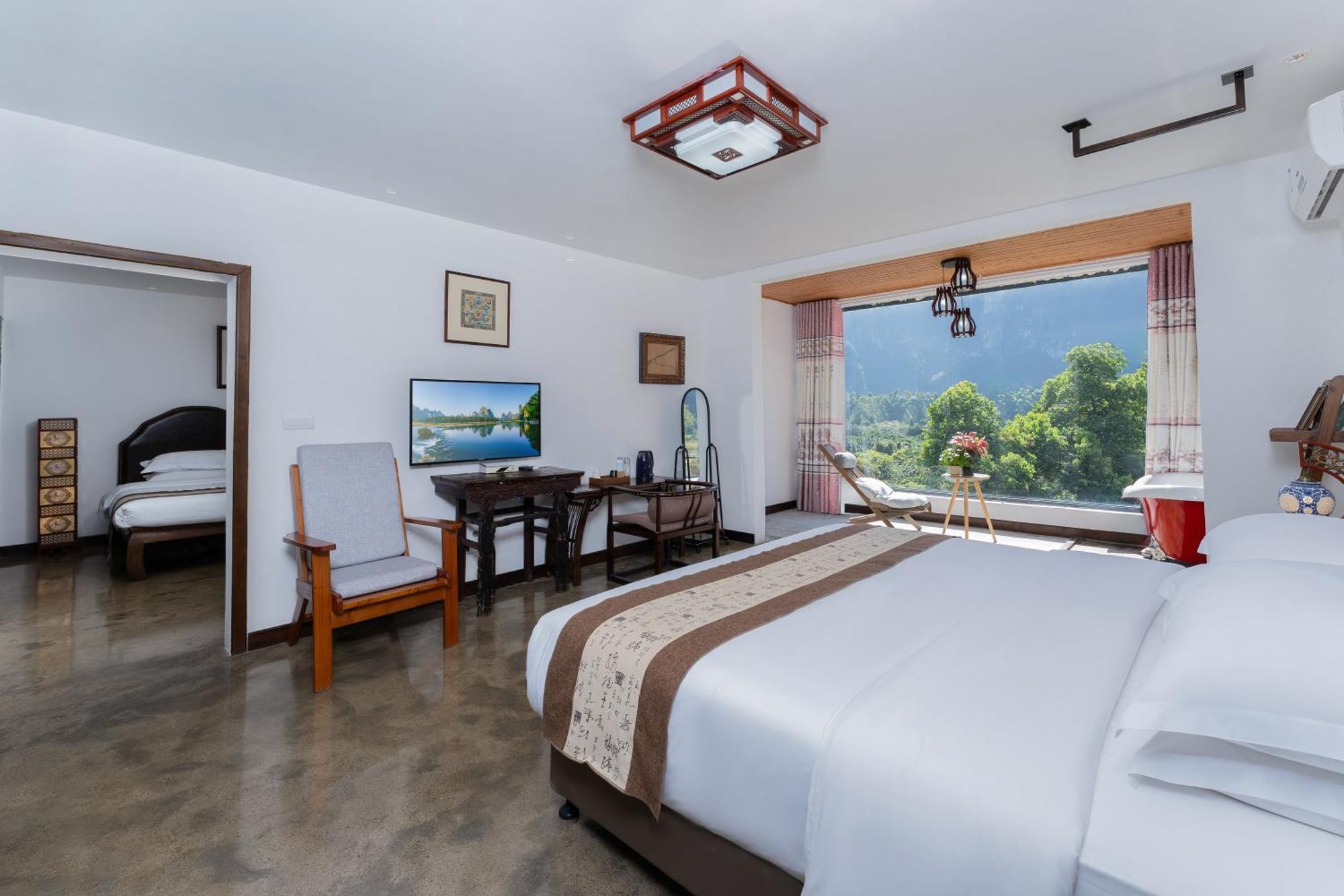 Leisure Courtyard Hotel Yangshuo-Free Shuttle Bus To Yangshuo Station Stay 2 Nights One Way Exterior foto