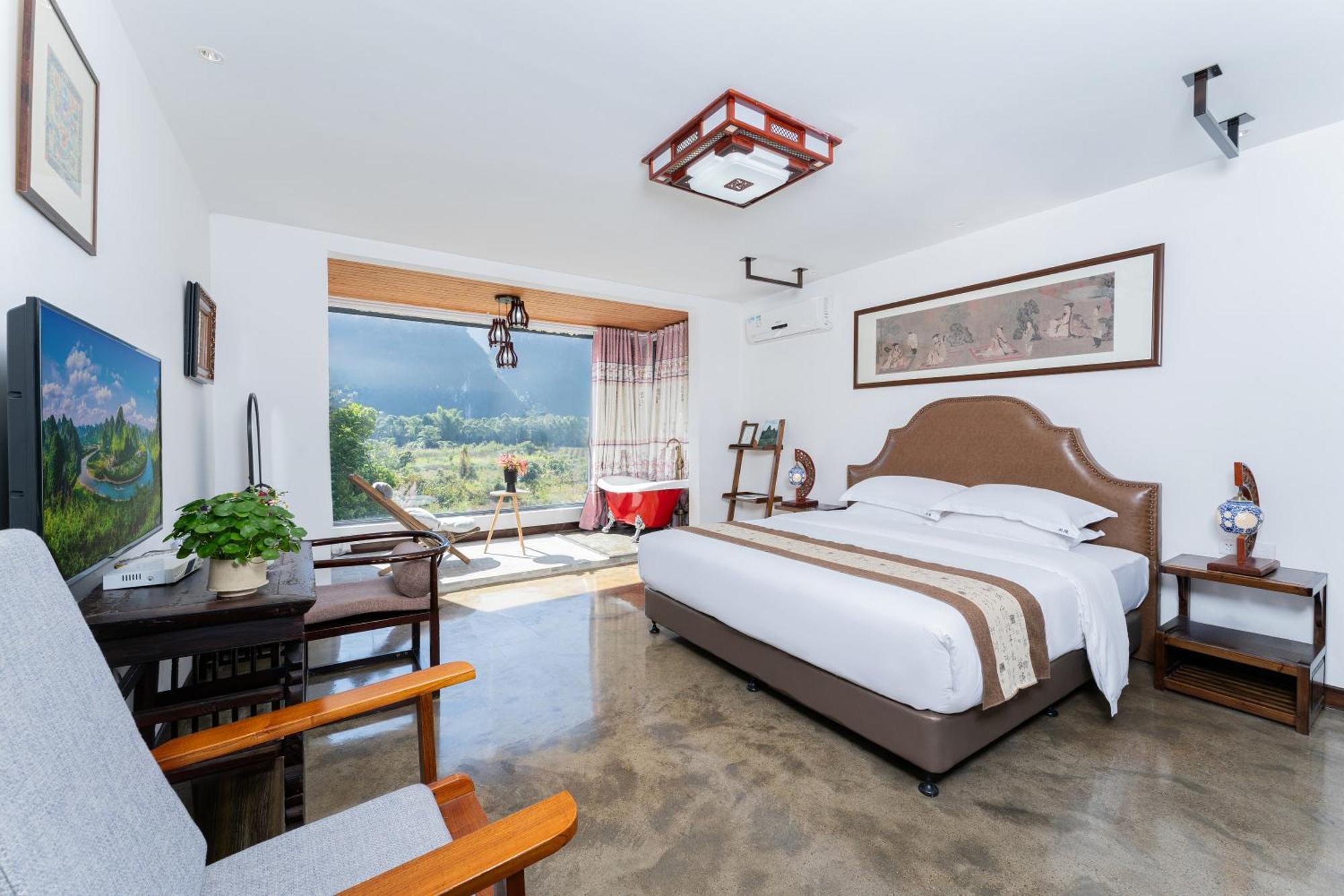Leisure Courtyard Hotel Yangshuo-Free Shuttle Bus To Yangshuo Station Stay 2 Nights One Way Exterior foto